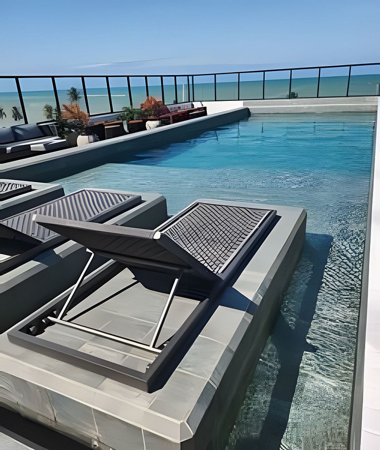 Apto 106 Flat com Jacuzzi.