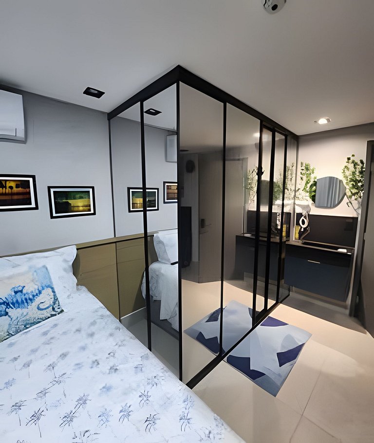 Apto 106 Flat com Jacuzzi.