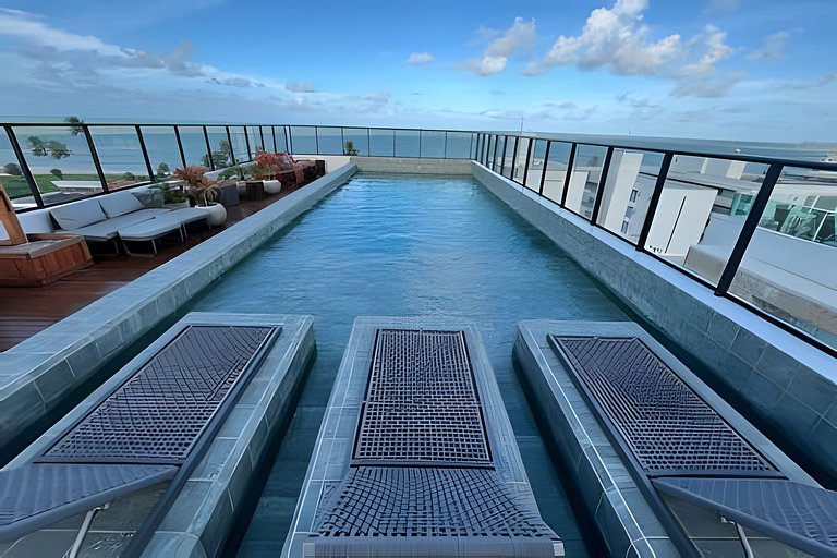 Apto 106 Flat com Jacuzzi.