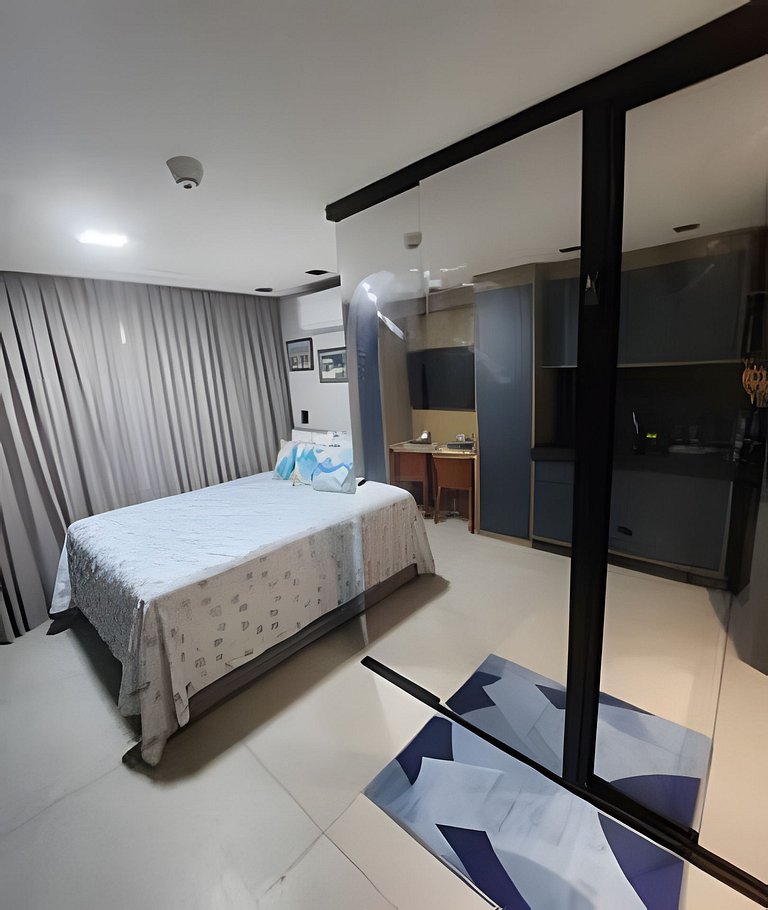 Apto 106 Flat com Jacuzzi.
