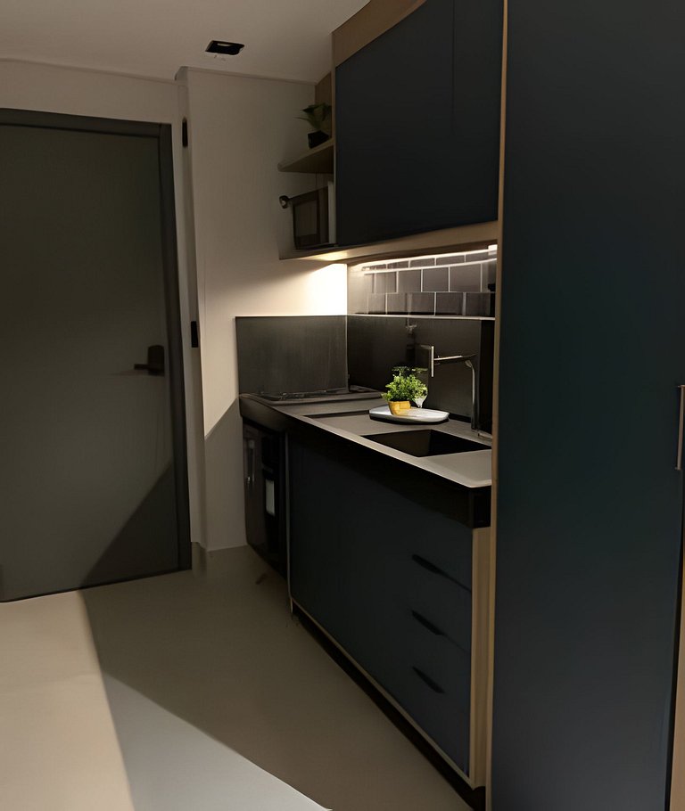 Apto 106 Flat com Jacuzzi.