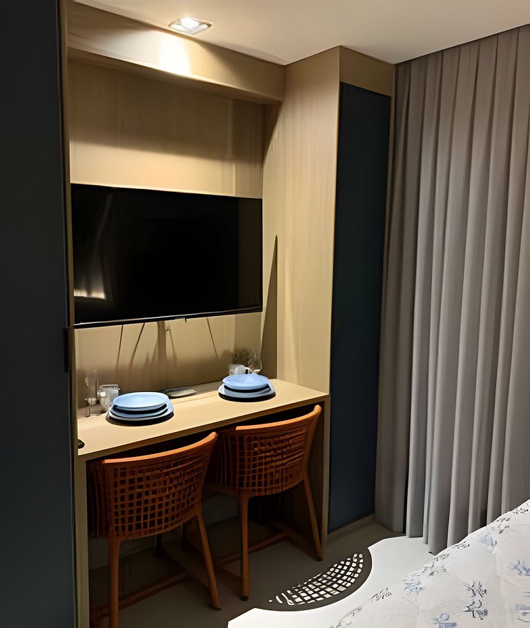 Apto 106 Flat com Jacuzzi.