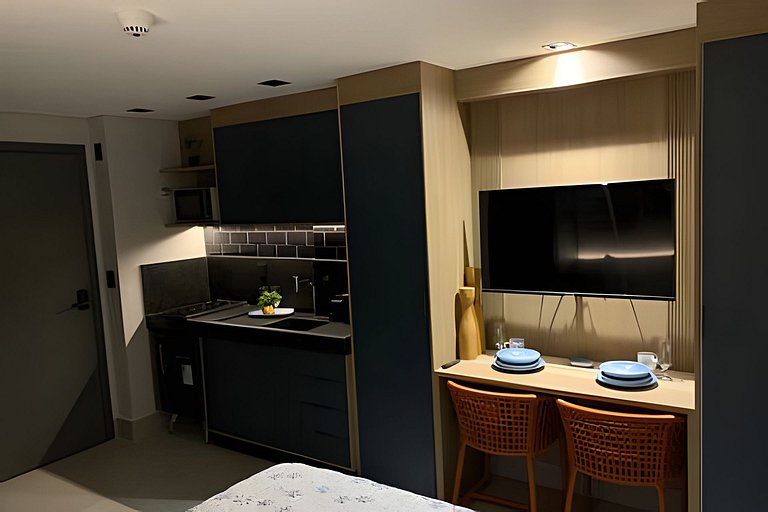 Apto 106 Flat com Jacuzzi.