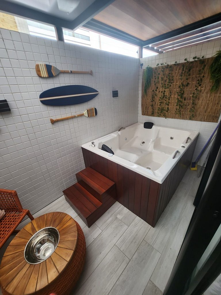 Apto 106 Flat com Jacuzzi.