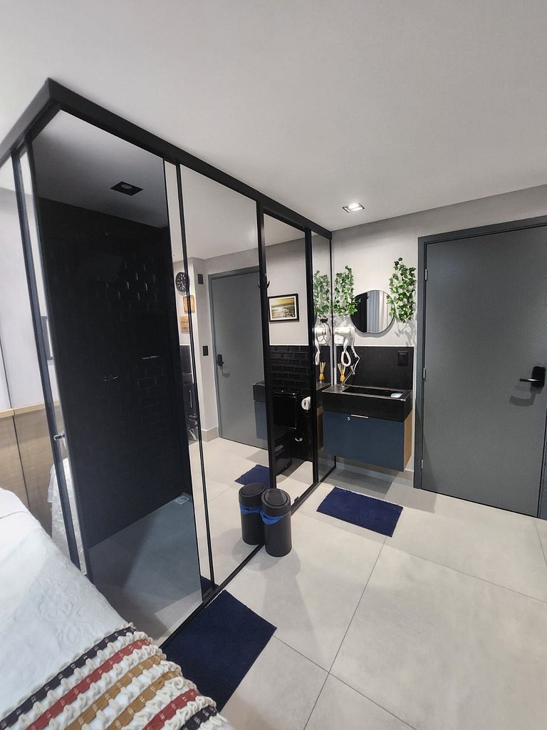 Apto 106 Flat com Jacuzzi.
