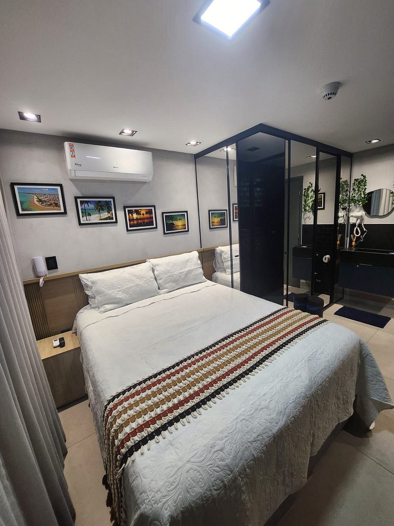 Apto 106 Flat com Jacuzzi.