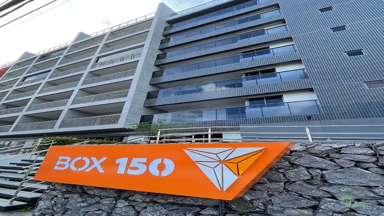 Box150 no Caribessa Joia Rara com Varanda. BX